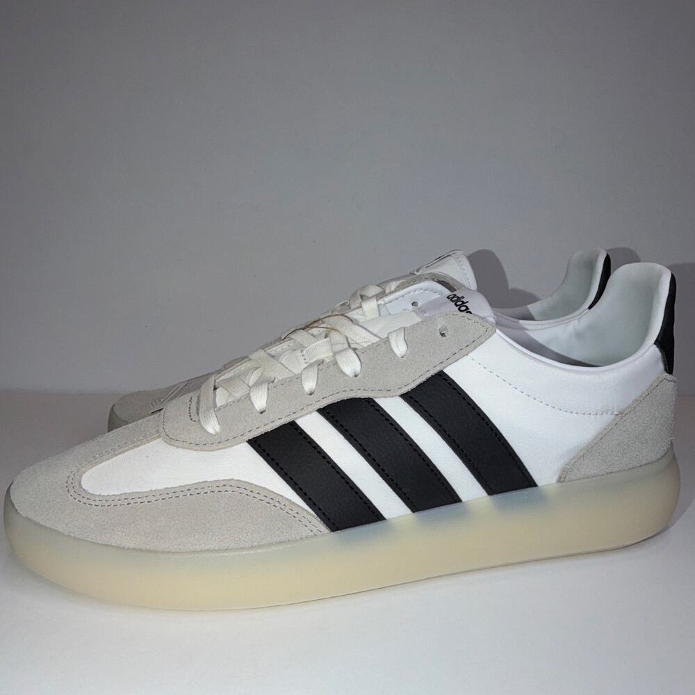 adidas Barreda Decode Men's Low Top Lace-Up Sneakers White/Black/Gray JI2315